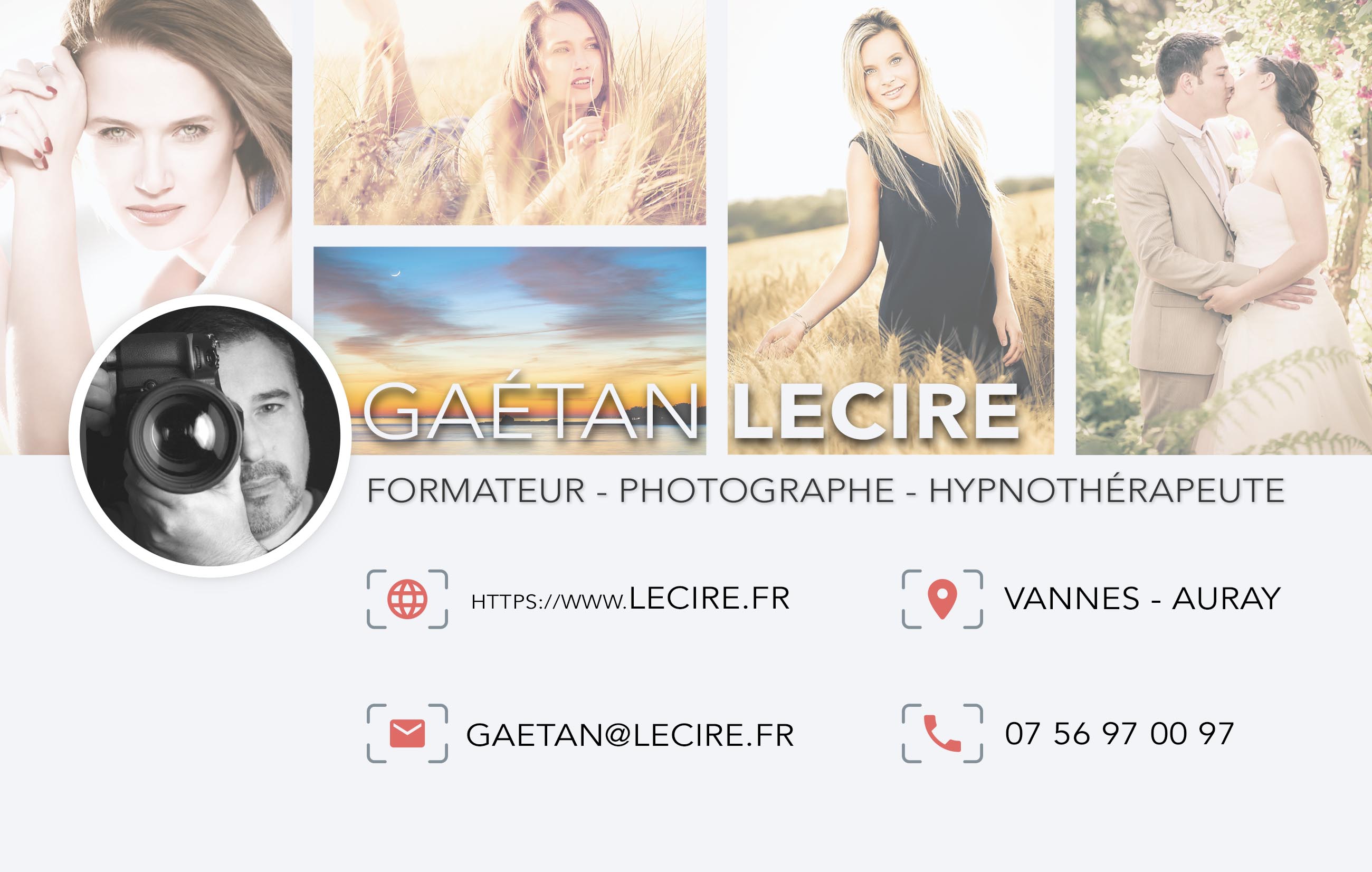Carte de visite Gaétan LECIRE
